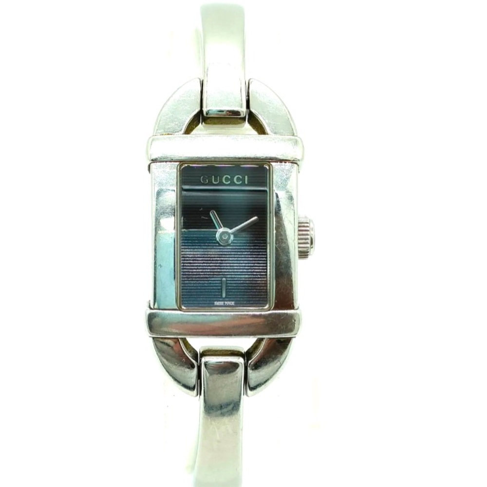 Gucci Watch  6800L 16mm Women's Black X Silver fixed price